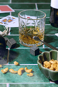 Sada na whisky, průhledná