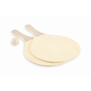 Sada raket na pláž, béžová