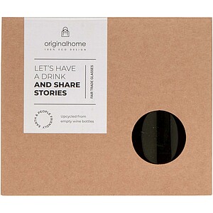 Sada skleniček, zelená