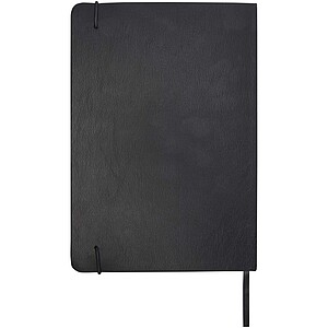 Sada zápisníku A5 s tvrdou obálkou a kuličkovým perem, černá