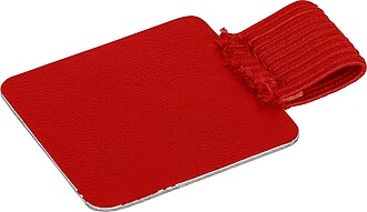 Samolepka spoutkem na pero, červená