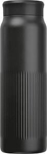 SARIGA Vakuová nerezová termoska, 700 ml, černá