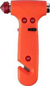SARINOR Nouzové kladívko, oranžová - reklamní předměty