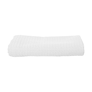 Saunová osuška OLIMA SAUNA WAFFLE BATH TOWEL, 70 × 140 cm, bílá - reklamní předměty