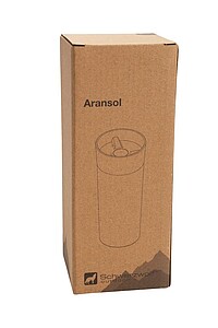 SCHWARZWOLF ARANSOL Termohrnek, objem 360 ml, antracitová