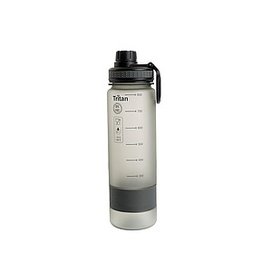 SCHWARZWOLF KIBO Sportovní tritanová láhev, objem 800 ml, šedá