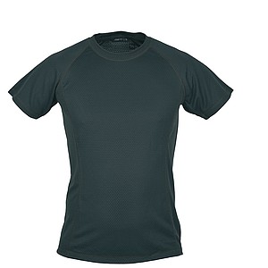 SCHWARZWOLF PASSAT MEN funkční tričko, černé prošívání, XXXL - sportovní trička s vlastním potiskem