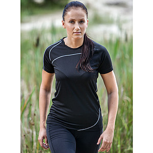 SCHWARZWOLF RILA WOMEN funkční tričko, černé M