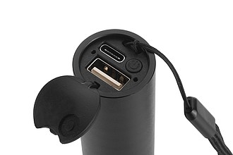 SCHWARZWOLF ZAGROS Dobíjecí svítilna s 5W XPG diodou, černá