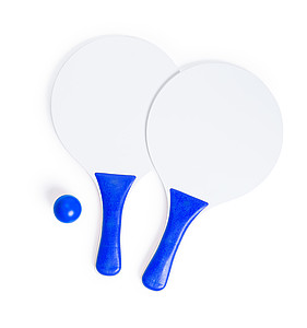 Set na plážový tenis, bílo modrý