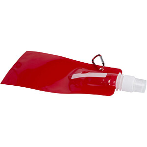 Sipzy skládací láhev na vodu o objemu 480 ml, červená