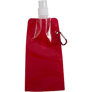 Sipzy skládací láhev na vodu o objemu 480 ml, červená