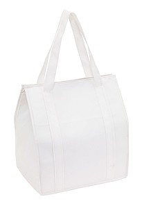 Široká chladící taška, bílá