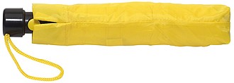 Skládací automatický deštník, žlutý