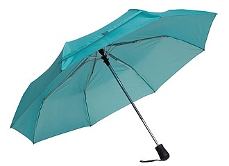 Skládací deštník, automatický OC, pr. 97cm, tyrkysový - reklamní deštníky