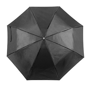 Skládací deštník, manuální, pr. 96cm, černá