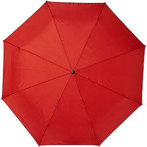Skládací deštník s automatickým otevíráním, průměr 98cm, červená