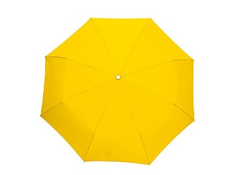 Skládací deštník s karabinou žlutá