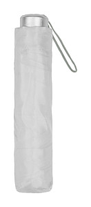 Skládací manuální deštník, pr. 96cm, bílý