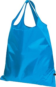 Skládací nákupní taška, světle modrá