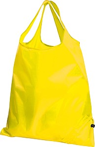 Skládací nákupní taška, žlutá