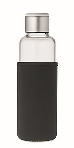 Skleněná láhev 500ml, s upomínkou k pití