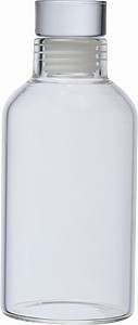 Skleněná láhev na pití, 300ml, se šroubovacím víčkem