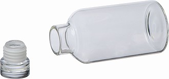 Skleněná láhev na pití, 300ml, se šroubovacím víčkem