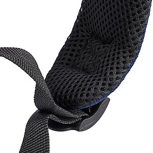 Skleněná láhev na pití, 500 ml, kobaltově modrá