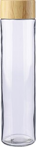 Skleněná lahev na pití 500 ml, transparentní - reklamní předměty