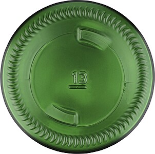 Skleněná láhev na pití, 500 ml, zelená