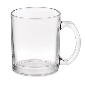 Skleněný hrnek 300ml, k sublimaci - reklamní hrnky