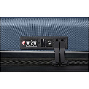 Skořepinový palubní kufr na kolečkách, petrolejová