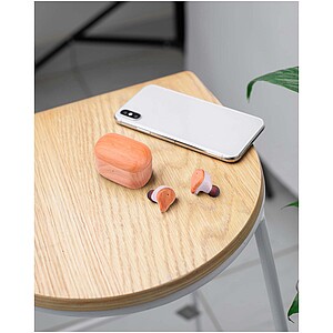 Sluchátka Prixton TWS163, světle hnědá