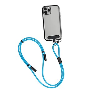 Šňůrka na mobilní telefon, modrá
