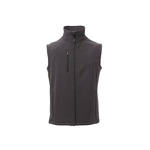 Softshellová vesta PAYPER GLASGOW, vel. 5XL, antracitová - vesta s potiskem