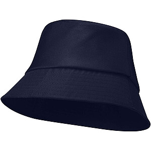 Solaris polyesterový letní klobouk o gramáži 130 g/m2, námořní modrá - reklamní klobouky