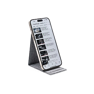 SORIAN Stojánek na telefon s 15W nabíjecí funkcí BrandCharger, šedá