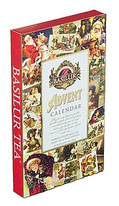 SPACIO - BASILUR Advent Calender Large přebal 24 sáčků - reklamní předměty