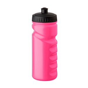 Sportovní láhev 500 ml, fluo růžová