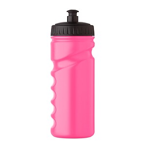 Sportovní láhev 500 ml, fluo růžová