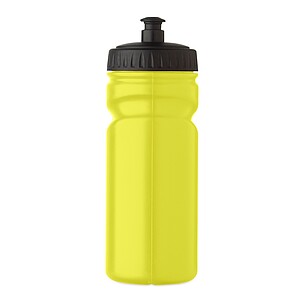 Sportovní láhev 500 ml, fluo žlutá