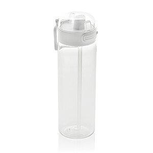 Sportovní láhev na vodu z RCS RPET 800 ml, bílá - reklamní předměty
