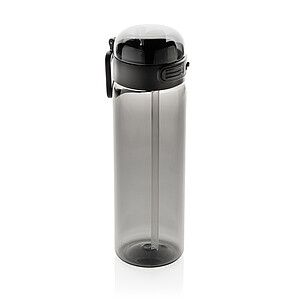 Sportovní láhev na vodu z RCS RPET 800 ml, černá
