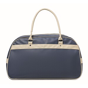 Sportovní taška z PU, tmavě modrá