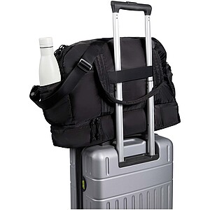 Sportovní taška z recyklovaného GRS s izolovaným dnem, černá