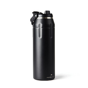Sportovní termoska Nordic Drift 940 ml z RCS, černá