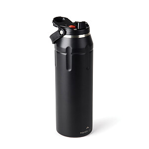Sportovní termoska Nordic Drift 940 ml z RCS, černá