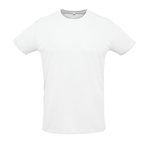 Sportovní tričko SOLS SPRINT, bílá, XS