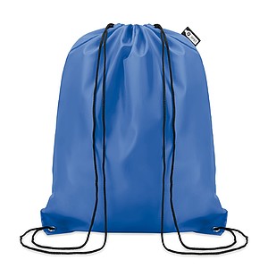 Stahovací batoh vyrobený z recyklovaných PET lahví, královská modrá